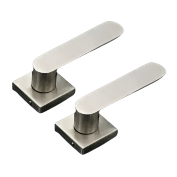 Enhance your doors with our Elegant Stainless Steel Door Handle Set. Crafted with a focus on simplicity and durability, this handle set is designed to complement any interior style while providing a comfortable grip and long-lasting performance.Our handles are not just about looks; they are built to last. With a design that prioritizes both aesthetics and functionality, you can trust that our handles will remain a stylish feature in your home for years to come.Key Features:Superior Quality: Made from premium stainless steel, these handles are built to withstand daily use while maintaining their sleek appearance.Timeless Design: The clean, smooth surface of these handles offers a classic look that seamlessly fits into both modern and traditional decor.Complete Set: This product includes two handles, perfect for a complete door installation. Each set comes with a comprehensive fitting kit, ensuring a hassle-free setup.Elegant Finish: The polished finish adds a touch of sophistication to your doors, making them stand out in any room.