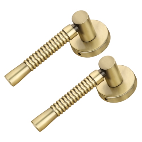 Upgrade your home’s aesthetic with our Premium 3D Textured Stainless Steel Door Handle Set. Designed for those who appreciate both style and durability, this handle set stands out with its unique 3D texture, offering a tactile and visually striking experience.Our handles are not just about looks; they are built to last. With a design that prioritizes both aesthetics and functionality, you can trust that our handles will remain a stylish feature in your home for years to come.Key Features:Superior Quality: Crafted from high-grade stainless steel, our handles provide exceptional strength and longevity, surpassing competitors in both quality and design.3D Texture: The distinct 3D texture not only adds a touch of sophistication but also enhances grip, making it a functional and stylish addition to any door.Complete Set: This set includes two handles, perfect for a complete door installation. This set comes with a comprehensive fitting kit, ensuring a hassle-free setup.Elegant Finish: The sleek finish and modern design of these handles complement a wide range of interior styles, from contemporary to classic.