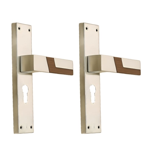 Upgrade your home’s aesthetic with our Premium 3D Textured Stainless Steel Door Handle Set. Designed for those who appreciate both style and durability, this handle set stands out with its unique 3D texture, offering a tactile and visually striking experience.Our handles are not just about looks; they are built to last. With a design that prioritizes both aesthetics and functionality, you can trust that our handles will remain a stylish feature in your home for years to come.Key Features:Superior Quality: Crafted from high-grade stainless steel, our handles provide exceptional strength and longevity, surpassing competitors in both quality and design.3D Texture: The distinct 3D texture not only adds a touch of sophistication but also enhances grip, making it a functional and stylish addition to any door.Complete Set: This set includes two handles, perfect for a complete door installation. This set comes with a comprehensive fitting kit, ensuring a hassle-free setup.Elegant Finish: The sleek finish and modern design of these handles complement a wide range of interior styles, from contemporary to classic.