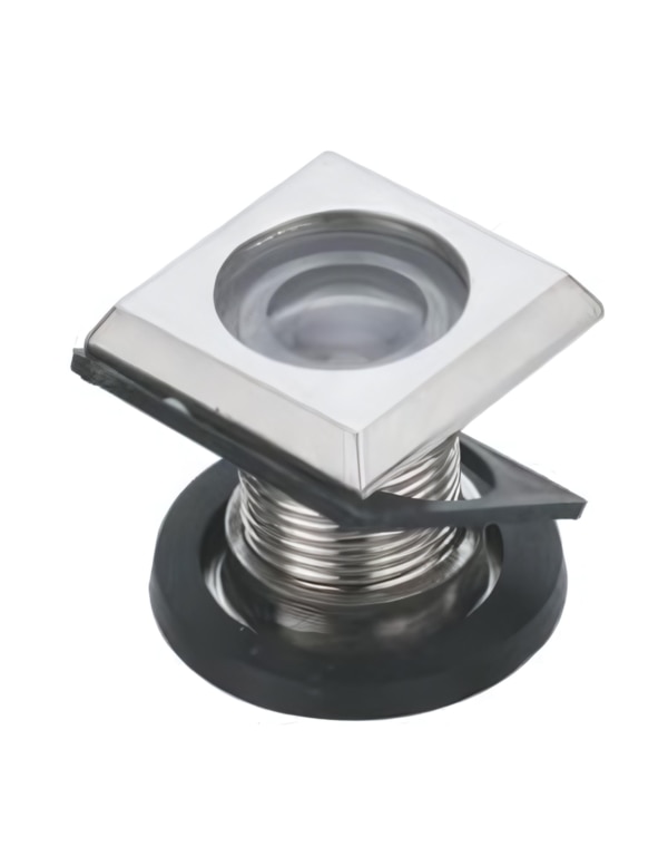 Enhance your door’s security with a modern touch using our Zinc + ABS Rectangular Door Eye. Designed with a sleek rectangular shape, this door eye offers both functionality and a contemporary aesthetic that complements any modern home. Available in two premium finishes—Stainless Steel and Chrome Polish—this door eye combines style, durability, and security in one sophisticated package.Our rectangular door eye is the perfect blend of modern design and reliable security. Its unique shape and high-quality finishes make it a standout feature on any door, while its durable construction ensures long-lasting performance.Key Features:Sturdy Construction: Made from a robust blend of zinc and ABS materials, this door eye is built to last, offering excellent resistance to corrosion and wear over time.Sleek Rectangular Design: The streamlined rectangular shape adds a modern and elegant touch to your door, making it a stylish addition to your home’s entryway.Premium Finish Options: Choose between the classic Stainless Steel finish for a timeless look or the Chrome Polish finish for a shiny, reflective appearance that stands out.Wide Viewing Angle: The high-quality lens provides a clear, wide-angle view, allowing you to see who’s at your door with ease and confidence.Simple Installation: Designed for quick and easy installation, this door eye can be fitted onto a variety of door types and thicknesses, making it a versatile choice for any home.