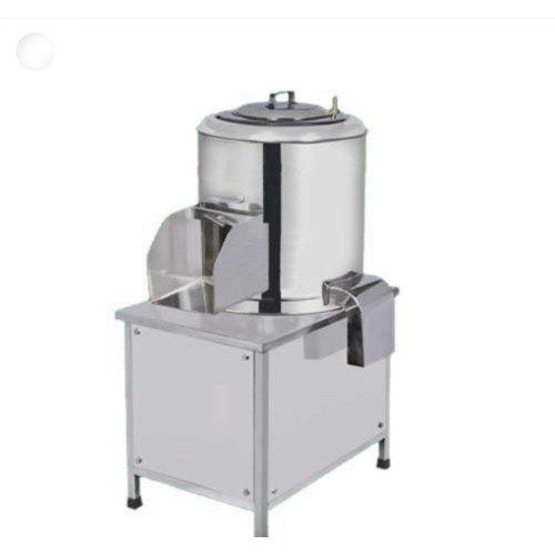 The potato peeler is an efficient, high-capacity appliance designed for quick and consistent peeling of potatoes and other root vegetables. Featuring a robust, stainless-steel drum and powerful motor, it ensures thorough and uniform peeling with minimal waste. Its user-friendly controls and large capacity make it ideal for commercial kitchens and food processing facilities. The peelers durable construction and easy-to-clean surfaces enhance reliability and maintenance. Perfect for restaurants, cafeterias, and catering operations, it boosts productivity and streamlines vegetable prep