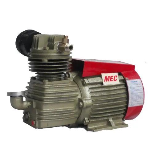 Product Details:Air Tank Capacity	                          24 LiterCompressor Type	                 Air CompressorPower Source	                         ElectricCompressor Brand	                 MECFrequency	                                 50 HzVoltage	                                         220-240 VMaterial	                                          Mild SteelCountry of Origin	                         Made in IndiaPower	                                         1 HP, 1.5 HPDepth	                                         30 meterLifting Height	                         15 meterPumping Height	                          15 meter1 HP Monoblock Compressor Output	                30 LPM1.5 HP Monoblock Compressor Output	                45 LPM