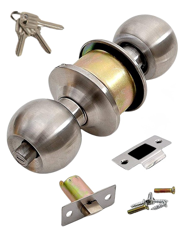 Secure Your Space with Style – Premium Tubular LockElevate the security of your home with our expertly crafted tubular lock, available in three timeless finishes: Stainless Steel, Black, and Antique. This versatile lock not only provides unparalleled protection but also adds a touch of elegance to any door.Why Choose Our Lock?Durability You Can Trust: Designed for longevity, this lock resists wear and tear, maintaining its smooth operation and aesthetic appeal over time.Simple Yet Effective: The tubular design ensures effortless use while providing a strong defense against break-ins.Easy Installation: With the included fitting kit, installation is a breeze, making this lock an ideal choice for both DIY enthusiasts and professionals.Trusted By Homeowners: Thousands of satisfied customers rely on our locks for their unmatched reliability and stylish appearance. Perfect Balance of Form and Function: Our lock not only secures your space but also enhances the aesthetic value of your home, making it a smart investment.Key Features:Superior Security: Built with high-quality materials, this tubular lock offers robust protection against unauthorized access, giving you peace of mind.Elegant Finishes: Choose from three sophisticated finishes to match your décor and express your personal style.Complete Convenience: Each lock comes with a comprehensive fitting kit and three precision-cut keys, ensuring a perfect installation and easy operation.