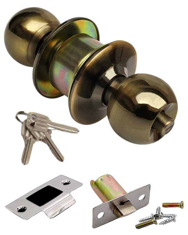 Secure Your Space with Style – Premium Tubular LockElevate the security of your home with our expertly crafted tubular lock, available in three timeless finishes: Stainless Steel, Black, and Antique. This versatile lock not only provides unparalleled protection but also adds a touch of elegance to any door.Why Choose Our Lock?Durability You Can Trust: Designed for longevity, this lock resists wear and tear, maintaining its smooth operation and aesthetic appeal over time.Simple Yet Effective: The tubular design ensures effortless use while providing a strong defense against break-ins.Easy Installation: With the included fitting kit, installation is a breeze, making this lock an ideal choice for both DIY enthusiasts and professionals.Trusted By Homeowners: Thousands of satisfied customers rely on our locks for their unmatched reliability and stylish appearance. Perfect Balance of Form and Function: Our lock not only secures your space but also enhances the aesthetic value of your home, making it a smart investment.Key Features:Superior Security: Built with high-quality materials, this tubular lock offers robust protection against unauthorized access, giving you peace of mind.Elegant Finishes: Choose from three sophisticated finishes to match your décor and express your personal style.Complete Convenience: Each lock comes with a comprehensive fitting kit and three precision-cut keys, ensuring a perfect installation and easy operation.