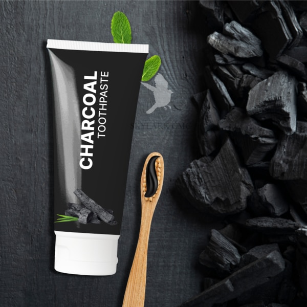 Unleash the purifying power of charcoal with Skylark's Charcoal Toothpaste, combining fluoride protection for strong teeth with daily sensitivity care. Our innovative formula harnesses the cleansing properties of activated charcoal to gently lift surface stains and detoxify the mouth, promoting a brighter smile. Infused with fluoride, it fortifies enamel and provides essential protection against cavities and decay. Experience the dual benefits of freshness and sensitivity relief with Skylark's Charcoal Toothpaste, ensuring your oral health is always at its best.