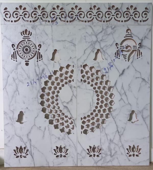 coimbatore CNC 2D cutting pooja door