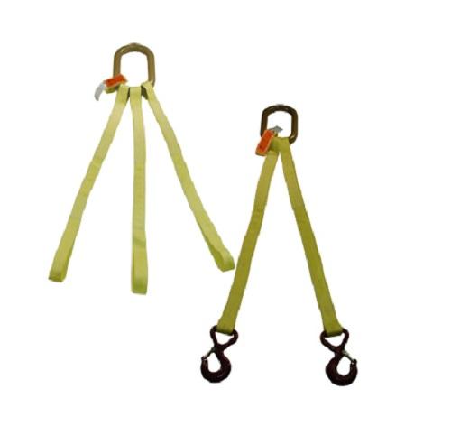 Web Slings are lightweight, flexible and have wide bearing surfaces to help protect the load. They are the most popular type of sling and can be found in the maintenance department of every manufacturing environment.Their stretch characteristics help to avoid shock loading problems.