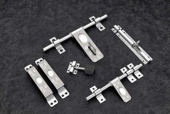 Upgrade your door's security and style with our Comprehensive Door Kit, the ultimate solution for homeowners seeking both functionality and aesthetic appeal. This all-in-one door kit includes a main AL drop, two handles, two main AL drop clamps, one door stopper, one towerbolt, and one latch handle with three clamps. Designed to offer a seamless blend of durability and elegance, this kit is a complete door solution that enhances both the safety and visual appeal of any door.Crafted with precision, the main AL drop, handles, main AL drop clamps, and latch handle feature an exquisite embossed design that adds a touch of sophistication to your door. The robust construction ensures long-lasting performance, making them ideal for both residential and commercial use. While the door stopper and towerbolt do not have the embossed design, they maintain the same high standards of quality and reliability.Whether you're renovating your home or setting up a new property, this stylish door accessory kit is designed to meet your needs. It provides a cohesive look and a practical solution that enhances the security and functionality of your doors.Key Features:Complete Door Kit: Includes 1 main AL drop, 2 handles, 2 main AL drop clamps, 1 door stopper, 1 towerbolt, and 1 latch handle with 3 clamps.Embossed Design: Adds elegance to the main components, creating a visually appealing and stylish finish.Durability: High-quality materials ensure longevity and resistance to wear and tear.Enhanced Security: Provides a reliable and secure closure for your doors, giving you peace of mind.Versatile Use: Suitable for both residential and commercial applications.