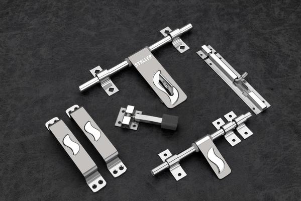 Upgrade your door's security and style with our Comprehensive Door Kit, the ultimate solution for homeowners seeking both functionality and aesthetic appeal. This all-in-one door kit includes a main AL drop, two handles, two main AL drop clamps, one door stopper, one towerbolt, and one latch handle with three clamps. Designed to offer a seamless blend of durability and elegance, this kit is a complete door solution that enhances both the safety and visual appeal of any door.Crafted with precision, the main AL drop, handles, main AL drop clamps, and latch handle feature an exquisite embossed design that adds a touch of sophistication to your door. The robust construction ensures long-lasting performance, making them ideal for both residential and commercial use. While the door stopper and towerbolt do not have the embossed design, they maintain the same high standards of quality and reliability.Whether you're renovating your home or setting up a new property, this stylish door accessory kit is designed to meet your needs. It provides a cohesive look and a practical solution that enhances the security and functionality of your doors.Key Features:Complete Door Kit: Includes 1 main AL drop, 2 handles, 2 main AL drop clamps, 1 door stopper, 1 towerbolt, and 1 latch handle with 3 clamps.Embossed Design: Adds elegance to the main components, creating a visually appealing and stylish finish.Durability: High-quality materials ensure longevity and resistance to wear and tear.Enhanced Security: Provides a reliable and secure closure for your doors, giving you peace of mind.Versatile Use: Suitable for both residential and commercial applications.