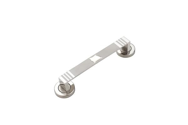 Elevate the look and security of your doors with our embossed door handle, a true embodiment of craftsmanship and durability. This elegant door hardware piece is meticulously designed to bring both aesthetic appeal and robust functionality to any door. Crafted from high-quality materials, this durable door handle ensures long-lasting performance, making it an ideal choice for both residential and commercial applications.The embossed pattern handle showcases an intricately designed surface, adding a touch of sophistication and artistry to your home or office. This decorative door handle doesn’t just serve as a functional accessory; it also acts as a stylish statement piece that enhances the overall decor. Whether you’re installing it on a main door, bedroom door, or office entrance, this designer door handle is built to withstand daily wear and tear while retaining its elegant appearance.Key Features:High-Quality Door Handle: Made from premium materials for exceptional durability and strength.Decorative Door Hardware: Features a unique embossed design that adds a luxurious touch to any door.Easy Installation Handle: Designed for simple and quick installation, fitting seamlessly into any door type.Sturdy Door Handle: Built to provide long-lasting security, making it ideal for high-traffic areas.Stylish Door Accessory: Perfect for those who value both form and function in their door hardware.Embossed Pattern Handle: The intricate design is not just visually appealing but also enhances grip.Residential Door Handle: Ideal for use in homes, adding a touch of elegance to entryways and interiors.Commercial Door Handle: Suitable for offices, hotels, and other commercial spaces, offering both security and style.Security Handle: Reinforces the safety of your space without compromising on design.Aesthetic Door Handle: Complements various interior styles, from classic to contemporary.Door Handle for Home: A versatile option that enhances the look of any home’s entrance.Artistic Door Handle: A beautifully crafted piece that adds character to any door.Door Hardware with Embossed Design: Combines functionality with a distinctive design for a superior user experience.Premium Door Handle: Engineered for those who seek the best in door hardware.Door Handle for Main Door: Provides a grand entrance with its sophisticated design and solid construction.Durable Door Handle: Built to last, ensuring that your door remains secure and stylish for years to come.Embossed Door Hardware: Adds a refined touch to your doors, making them stand out.Designer Door Handle: Offers a perfect blend of modern design and traditional craftsmanship.Easy Installation Handle: Comes with all necessary fittings for a smooth installation process.Enhance both the security and aesthetic appeal of your doors with this stylish door accessory. Perfect for any setting, our embossed door handle is the ultimate choice for those who refuse to compromise on quality or design.Upgrade your doors today with our premium embossed handle—where security meets style. Don’t wait, order now and transform your space.