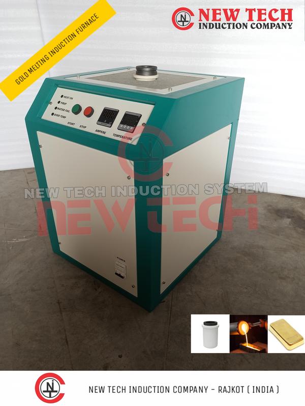 Introducing the cutting edge portable induction gold melting machine with a capacity of 250 gm to 500 gm, manufactured by New Tech Induction Company from Rajkot, Gujarat. This innovative device is designed for efficient and precise melting of gold, making it ideal for jewellery makers, pawn shops, and precious metal refineries. Say goodbye to traditional methods with this compact and powerful machine that delivers fast and uniform melting results every time. Don't miss out on this must-have tool for your gold melting needs.