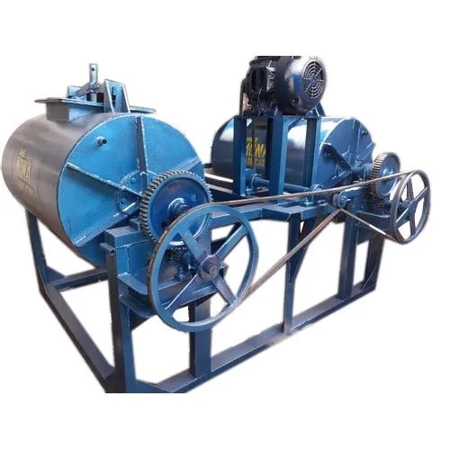 Certainly! Here's a detailed description and application overview for a Batch Ball Mill Machine by Shree Mona Fabricators:Batch Ball Mill Machine by Shree Mona FabricatorsDescription:The Batch Ball Mill Machine by Shree Mona Fabricators is a high-efficiency, robust milling solution designed for grinding various materials in batch operations. This machine features a cylindrical drum that rotates on a horizontal axis, where the grinding media (typically steel or ceramic balls) is introduced along with the material to be ground. The rotation of the drum facilitates the impact and friction between the grinding media and the material, leading to effective particle size reduction.Key Features:Durable Construction: Made from high-quality materials to ensure long service life and withstand heavy-duty operations.Efficient Grinding: Equipped with an advanced mechanism that ensures uniform and consistent grinding results.Adjustable Speed: Allows users to adjust the rotational speed of the drum to optimize the grinding process based on material properties.Sealed Design: Features a sealed cover to prevent material spillage and enhance safety during operation.Easy Maintenance: Designed for simple maintenance procedures, ensuring minimal downtime and operational efficiency.Variable Capacity: Available in various sizes and capacities to suit different batch processing needs.Applications:The Batch Ball Mill Machine is versatile and can be used in a wide range of industries for different applications, including:Mineral Processing:Grinding ores and minerals to achieve desired particle size for further processing.Beneficiation of raw materials for improved quality and value.Cement Industry:Producing fine cement powder from clinker and other additives.Preparing raw materials for cement manufacturing.Chemical Industry:Milling chemicals, pigments, and additives for formulation and processing.Mixing and grinding of reactive or hazardous chemicals under controlled conditions.Pharmaceutical Industry:Grinding active pharmaceutical ingredients (APIs) and excipients.Preparing powders for tablet compression and other formulations.Ceramics Industry:Grinding ceramic materials, glazes, and bodies for pottery and porcelain production.Achieving fine particle size and uniform texture in ceramic products.Paints and Coatings:Milling pigments and additives for paint and coating formulations.Ensuring smooth and homogeneous consistency in paint products.Food Processing:Grinding spices, grains, and other food materials.Preparing fine powders for food products and ingredients.Recycling:Processing and size reduction of recyclable materials.Preparing materials for reuse or further recycling operations.Installation and Operation: The Batch Ball Mill Machine is designed for easy installation and operation. It typically requires a stable foundation and access to power supply for its motor. Operators can load the material and grinding media, set the desired rotational speed, and start the machine. The batch process allows for flexibility in adjusting processing parameters and handling different material types.Safety Considerations:Ensure the machine is installed on a stable, level surface.Regularly inspect and maintain the equipment to prevent malfunctions.Follow safety guidelines for handling and operating the machine to avoid accidents and injuries.