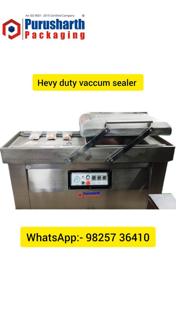 A vacuum packaging machine is a device designed to remove air from a package and seal it tightly to preserve the contents. 