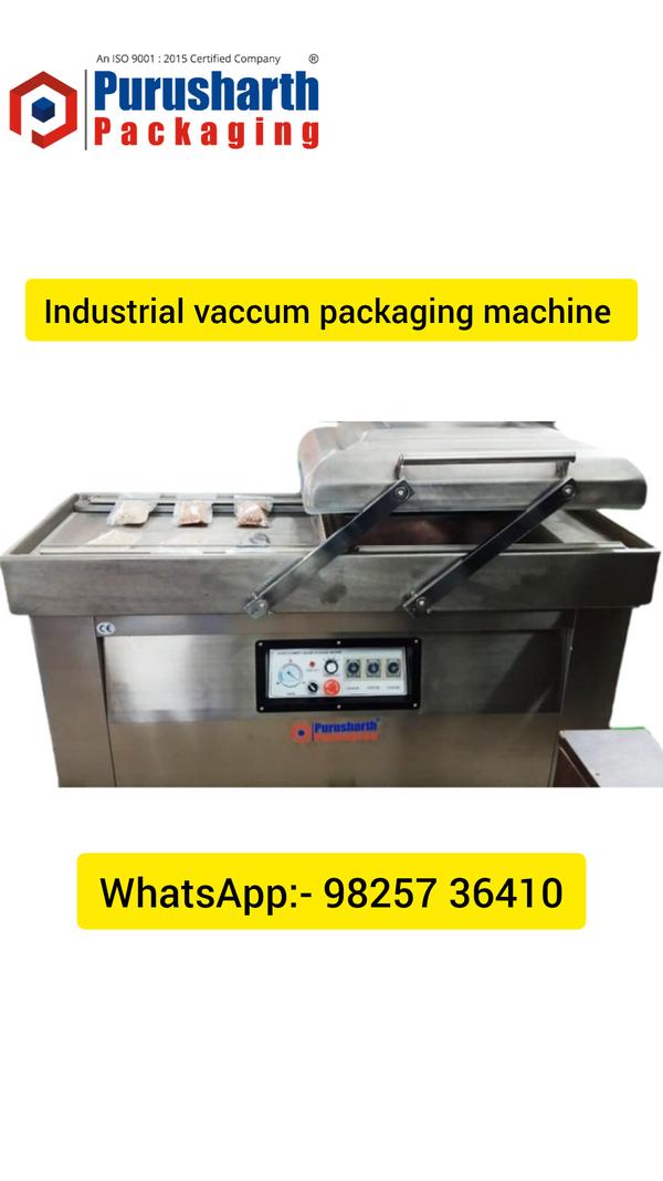 A vacuum packaging machine is a device designed to remove air from a package and seal it tightly to preserve the contents. 