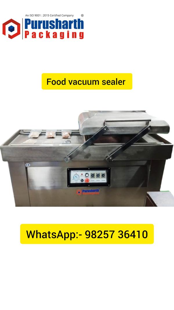 A vacuum packaging machine is a device designed to remove air from a package and seal it tightly to preserve the contents. 