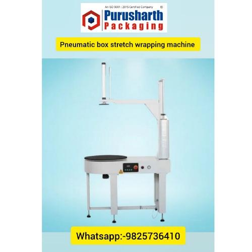 Pneumatic Operation: Utilizes compressed air for smooth and efficient wrapping, reducing the need for manual labor and ensuring a consistent wrap every time.Adjustable Wrap Settings: Customizable wrap tension, speed, and film overlap settings to accommodate different types of products and packaging needs.Automatic Film Delivery: Features an automatic film feed system that reduces downtime and ensures even application of wrapping material.User-Friendly Control Panel: Equipped with a digital display and intuitive controls for easy operation and adjustment of settings.Heavy-Duty Construction: Built with durable steel and high-quality components to withstand the rigors of industrial environments.Quick Film Change: Allows for rapid changeover of film rolls to minimize production interruptions.