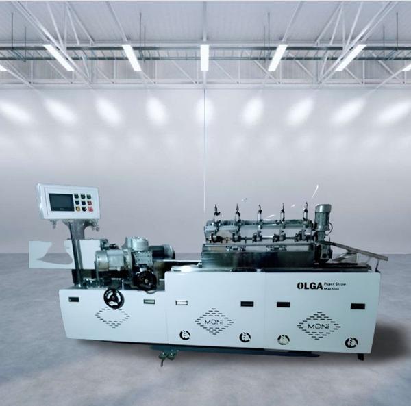 Paper Straw MachineThis machine is the most suitable and perfect alternate to the PP/PE plastic straws machines. These Paper straws are environment friendly as they are formed with bio degradable and food grade paper. This machine can make paper straws from 50 meters of paper in a minute.Products IntroductionOLGA high speed paper straw making machine performs a chain of functions including raw material feeding, gluing, winding and cutting at one time. This Machine is suitable for producing different sizes of paper straws ranging from 5mm to 12mm. Paper Straws are an eco-friendly option for industry and one can add an automatic packaging unit with this machine (it’s completely optional). And these straws can be packed individually as well as in groups, i.e. as a bundle.