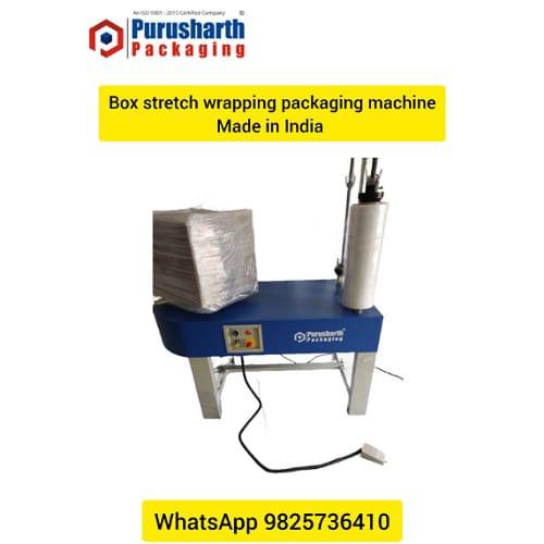 A box stretch wrapping machine is a piece of industrial equipment used to wrap stretch film around boxes or pallets to secure and protect them during storage or transport