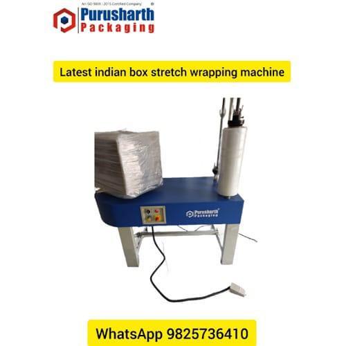 latest indian box stretch wrapping  machine