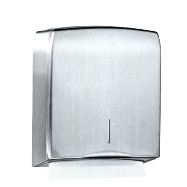 PTD-SAP-DT0106CSNWall Mounted Paper towel dispensers towels with C/Z folds capacity: 400-600 C/Z towels material: AISI 304 stainless steel finish: satin