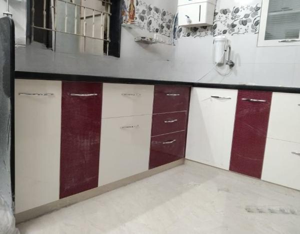 A PVC modular kitchen is a modern and functional kitchen setup made using Polyvinyl Chloride (PVC) as the primary material for cabinets and other fixtures. It offers several advantages, making it a popular choice for contemporary homes:Durability: PVC is highly durable and resistant to moisture, termites, and corrosion. This makes it suitable for kitchens, where exposure to water and humidity is common.Waterproof: Unlike wooden kitchens, PVC modular kitchens are completely waterproof, making them easy to clean and maintain without the risk of damage from water spills.Low Maintenance: These kitchens require minimal upkeep. Cleaning is simple, as PVC doesn’t absorb stains or grease, and it retains its finish for a long time.Affordability: PVC modular kitchens are more cost-effective than traditional wooden kitchens. They are a great option for those looking to create a stylish, modern kitchen on a budget.Lightweight & Easy Installation: PVC is a lightweight material, which makes installation faster and simpler. The modular nature of the design allows flexibility in customization.Variety of Designs: PVC kitchens come in a wide range of colors and finishes. You can choose from glossy or matte finishes, and they can easily fit into various kitchen layouts, such as L-shaped, U-shaped, or straight kitchens.Eco-friendly: Since PVC is a synthetic material, it doesn’t require cutting down trees, making it an eco-friendly choice for kitchen cabinetry.Versatility: PVC is highly versatile and can be used for both the base cabinets and wall units, providing a cohesive and stylish look to the entire kitchen.Overall, PVC modular kitchens are an excellent blend of functionality, style, and affordability, suited for modern homes looking for an efficient and low-maintenance kitchen solution.