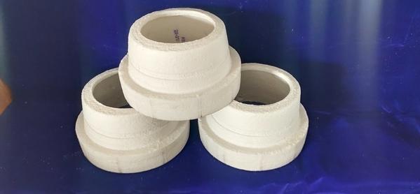 KSG Gasket is the name for the family of vacuum formed, semi-rigid products manufactured by Kumaran Shapes.KSG Gasket products are manufactured using insulating fibres with a wide range of chemical and physical properties. Within the range there are two main product groups – with graphite layer and without graphite layer.KSG Gasket normal materials exhibit excellent flexibility and compressibility and provide lightweight insulation and sealing in molten metal.KSG flow graphite gasket uses a slightly different binder formulation to produce a material that is stiffer than KSG normal while maintaining excellent compressibility and flexibility. In addition, KSG graphite gasket has superior handling properties which make these products excellent for molten metal flow system.Typical applications include: pre-formed flexible shapes, gasket, pre-cut shapes.Ceramic fiber shapes are manufactured from refractory fibers. They are designed for use in application conditions requiring superior insulating properties combined with high rigidity and mechanical strength. The above shapes can be made to suit specific requirements as per the individual customer preferences.Features & ApplicationsExcellent insulating performance Excellent thermal stabilityLow heat storageResistance to thermal shockNon wetting to Aluminum Molten Aluminum Handling applicationsTransfer ladlesMain PropertiesDie castingPouring tubesAvailable in a following temperature 1260° C & 1425 ° CSheet form or special shape Different flexibilities available Excellent as gasket media Low binder contentCustom shapes for a perfect fit