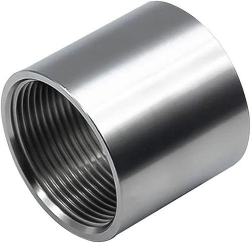 SS 316/316L Coupling by Pooja Steel and Engineering Company, VadodaraProduct Overview:Pooja Steel and Engineering Company, a leading steel supplier in Vadodara, offers high-quality SS 316/316L Couplings, ideal for applications requiring exceptional corrosion resistance, durability, and low-temperature flexibility.Key Features:- Excellent corrosion resistance- High strength and durability- Low-temperature flexibility- Good weldability- Resistance to intergranular corrosion- Molybdenum content provides enhanced resistance to pitting and crevice corrosionSpecifications:- Material Grade: SS 316 (UNS S31600), SS 316L (UNS S31603)- Size Range: 1/2