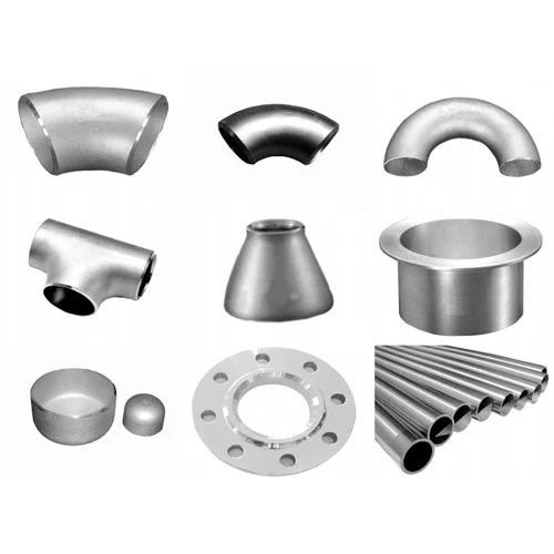 Titanium Fittings by Pooja Steel & Engineering, VadodaraProduct Overview:Pooja Steel & Engineering, a leading steel supplier in Vadodara, offers high-quality Titanium Fittings, ideal for applications requiring exceptional strength-to-weight ratio, corrosion resistance, and high-temperature flexibility.Key Features:- High strength-to-weight ratio- Excellent corrosion resistance- High-temperature flexibility- Low thermal expansion- Non-magnetic- BiocompatibleMaterial Grades:- Titanium Grade 2 (UNS R50400)- Titanium Grade 5 (UNS R56400)- Titanium Grade 7 (UNS R50700)- Titanium Grade 9 (UNS R56320)- Titanium Grade 12 (UNS R53400)Specifications:- Size Range: 1/2
