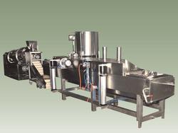 Continuous Kurkure Frying Machine