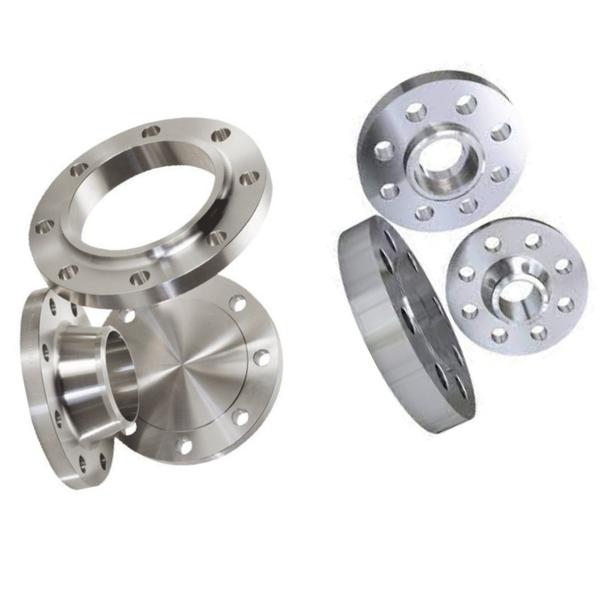 Nickel Flanges by Pooja Steel & Engineering Company, VadodaraProduct Overview:Pooja Steel & Engineering Company, a leading steel supplier in Vadodara, offers high-quality Nickel Flanges, ideal for applications requiring exceptional corrosion resistance, durability, and high-temperature flexibility.Key Features:- Made from high-quality Nickel 200 (UNS N02200) and Nickel 201 (UNS N02201) material- Excellent corrosion resistance in acidic and alkaline environments- High strength and durability- Good weldability- Resistance to stress corrosion cracking- Low thermal expansionMaterial Grades:- Nickel 200 (UNS N02200)- Nickel 201 (UNS N02201)- Nickel 205 (UNS N02205)- Nickel 400 (UNS N04400)Specifications:- Size Range: 1/2