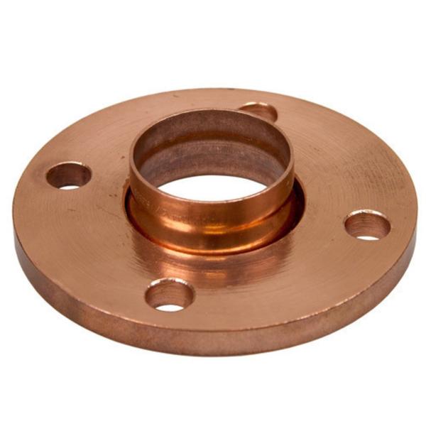 Copper Flanges by Pooja Steel & Engineering Company, VadodaraProduct Overview:Pooja Steel & Engineering Company, a leading steel supplier in Vadodara, offers high-quality Copper Flanges, ideal for applications requiring excellent electrical and thermal conductivity, corrosion resistance, and durability.Key Features:- Made from high-quality Copper (C10100, C10200, C11000) material- Excellent electrical and thermal conductivity- Corrosion resistance in various environments- High ductility and malleability- Good weldability- Low thermal expansionMaterial Grades:- C10100 (Electrolytic Tough Pitch Copper)- C10200 (Oxygen-Free Electronic Copper)- C11000 (Electrolytic Tough Pitch Copper)Specifications:- Size Range: 1/2
