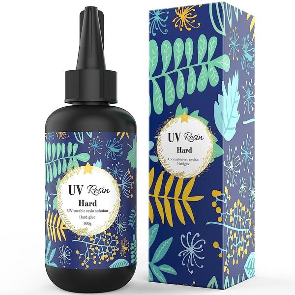 Non-toxic UV Resin: Our UV resin is made with environmentally friendly material, non-toxic and safe, with excellent product quality and safety certifications. There is only little odor before curing but harmless and will completely disappear after curing.Fast Cure: Cure in just totally 2-4 minutes for both sides with UV lamp (36W) or LED lamp (only 365-395nm wavelength). Upgraded formula to solve sticky and tacky issue, lower shrinkage, just ensure your transparent mold is clean, no oil or other foreign substances and wait enough time until fully dry.Crystal Clear and No Yellowing: Ultraviolet UV epoxy resin cures crystal clear, high gloss, glassy, hard D80 and anti-scratch, anti-stain, yellowing resistance. And the self leveling and self degassing characteristics help cured more smoothly and make your handicrafts more perfect.Easy to Use: Use this UV resin immediately whenever you want to create your handicrafts, no need to mix or take long curing time like AB epoxy resin. The special-designed nozzle makes it more easy and convenient to extrude the resin.Widely Applications: This uv cure resin could be mixed with glitter, sequins, colorants to create more brilliant colors. Suitable for casting and coating, resin decoration, resin painting, jewelry making as pins, earrings, ring, bracelets, key chains, pendant, Coasters, mobile phone case, ect, and even for plastic welding!