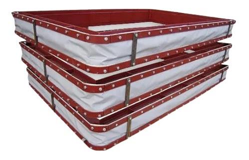 Fabric Expansion Bellows are flexible, high-performance components used to absorb thermal expansion, vibration, and misalignment in piping and duct systems. These bellows are specifically designed for applications where metal expansion joints may not be suitable due to movement requirements, low weight, or complex system configurations. Fabric expansion bellows provide an efficient and cost-effective solution for industries requiring flexibility, durability, and high-temperature resistance.Size Range: 500nb to 4000nb in circular, 7 meter x 20 meter long in RectangularOur fabric expansion bellows are available in a broad size range, from 500nb to 4000nb in circular and upto 20 meter in Rectangular, accommodating a wide variety of ductwork and piping systems. This flexibility in sizing ensures that the bellows can be seamlessly integrated into any industrial or commercial setup, regardless of its size or complexity.Temperature Range: Up to 2000°CFabric expansion bellows are engineered to withstand extreme temperatures, with a capability of handling temperatures up to 2000°C. This makes them ideal for high-temperature applications such as exhaust systems, power generation, and industrial furnaces. The specialized fabrics used in their construction ensure that the bellows perform reliably, even in the harshest thermal environments.Pressure Range:In addition to temperature resistance, our fabric expansion bellows can handle pressures up to 3 bar. They are designed to perform under both high-pressure and low-pressure environments, making them versatile for various industrial applications, including HVAC systems, power plants, and petrochemical industries.Types of Fabric Expansion BellowsFabric expansion bellows are available in different designs to suit specific industrial needs. The flexibility in material and design allows for various movements and environmental conditions to be accommodated.Single Layer Fabric BellowsThese bellows consist of a single layer of fabric and are used in systems with moderate temperature and pressure requirements. They provide excellent flexibility and are typically used in applications with lower thermal demands.Multi-Layer Fabric BellowsMulti-layer fabric bellows are designed for higher temperature and pressure applications. These bellows are made up of several layers of fabric materials, each providing a unique protective function. The outer layers protect against abrasion and mechanical damage, while the inner layers provide insulation and temperature resistance.Insulated Fabric BellowsFor applications where extreme heat is a concern, insulated fabric bellows are ideal. They include an additional layer of insulation to enhance thermal performance and protect sensitive system components from excessive heat.Fabric Materials UsedOur fabric expansion bellows are constructed using a variety of high-performance materials, each chosen for its specific properties and ability to withstand harsh conditions:FiberglassFiberglass fabric is commonly used in fabric expansion bellows for its excellent heat resistance and mechanical strength. It can handle high temperatures while maintaining flexibility, making it ideal for use in exhaust systems, gas turbines, and ducting applications.Silicone-Coated FiberglassFor applications requiring additional weather and chemical resistance, silicone-coated fiberglass is an ideal option. This material combines the heat resistance of fiberglass with the durability and water resistance of silicone, making it perfect for outdoor and corrosive environments.PTFE (Teflon) Coated FabricsPTFE-coated fabrics offer exceptional resistance to chemicals and extreme temperatures. They are ideal for use in highly corrosive environments and applications where non-stick properties are required. PTFE-coated bellows are commonly used in chemical processing plants and food industries.Kevlar®Kevlar fabric is known for its high tensile strength and ability to withstand both extreme heat and mechanical stress. It is commonly used in heavy-duty applications such as power plants and furnace systems, where both high temperature and durability are essential.Vermiculite-Coated FiberglassThis fabric is designed for ultra-high-temperature applications. Vermiculite-coated fiberglass enhances the thermal insulation properties of the bellows, allowing them to handle temperatures near 2000°C. It is particularly useful in furnaces, incinerators, and other high-heat applications.Key Benefits of Fabric Expansion BellowsExtreme Temperature and Pressure Resistance: Capable of withstanding temperatures up to 2000°C and pressures up to 3 bar, these bellows are ideal for high-demand applications.Flexibility and Customization: Fabric bellows can be customized to fit unique industrial systems, offering flexibility in design and installation.Corrosion Resistance: The use of PTFE and silicone-coated fabrics ensures that the bellows can handle corrosive