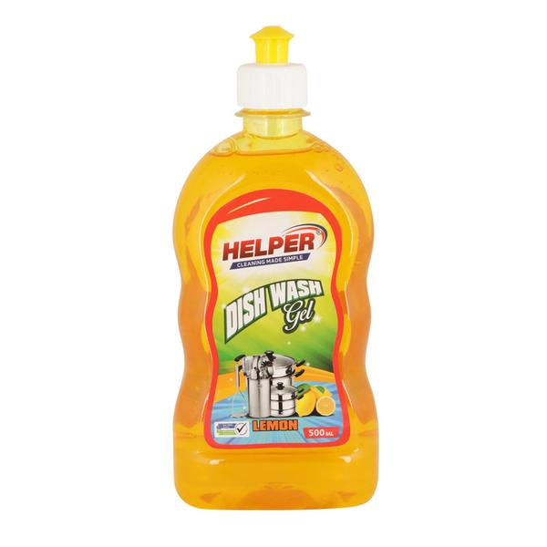 Dish Wash Gel ,Lemon (yellow)-500ml. Bottle