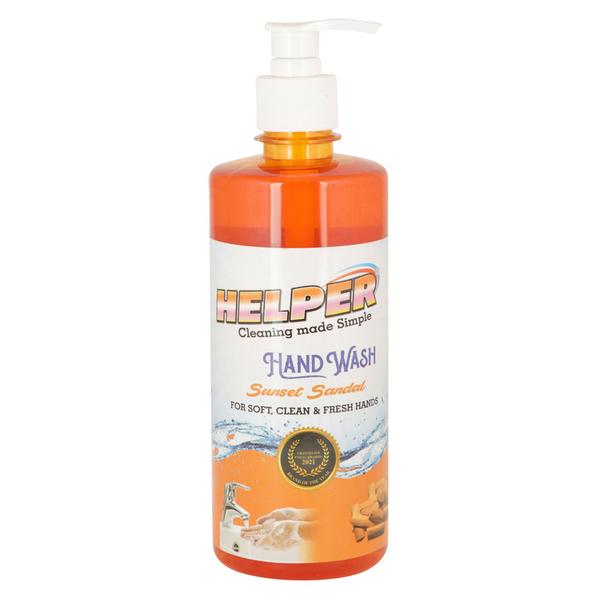 Hand Wash Liquid With Pump,Sunset Sandal -500ml. Bottle