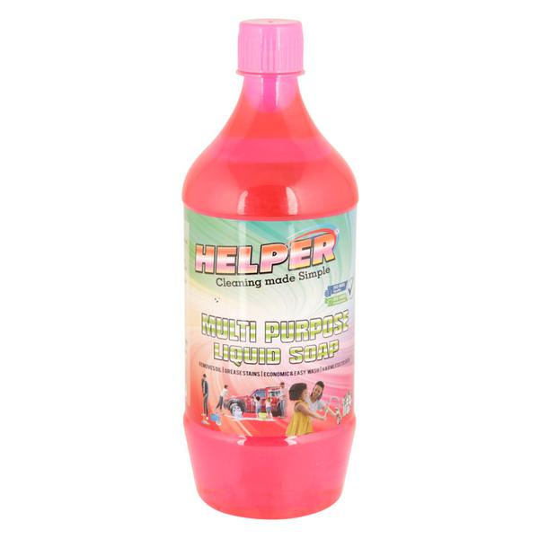 Multi Purpose Liquid Soap, Rose - 1Liter Bottle