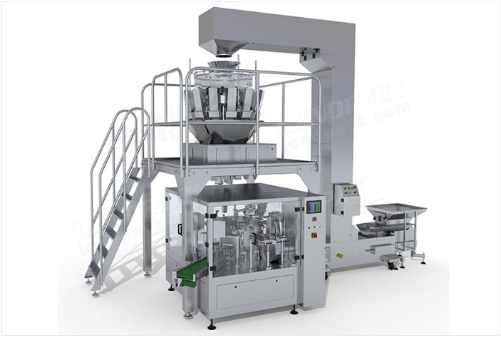High Quality Granular Dry Fruit Pet Food Premade Pouch Doypack Rotary Packing MachineAll kinds of grains and solids material, like candy, nuts, raisins, peanuts, melon seeds, nuts,nutlet, chocolate, preserved fruit,potato chips,biscuits,confect, camphorball, currant, almond,potato crisps, pet food, dilatant food etc can be weighed by the ration. It is also suitable for weighing small hardware and plastic component.