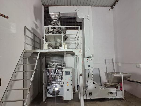 Fully Automatic Collar Type & Servo Driven Load Cell based Multi Head weigher Machine for Grocery Granules Pouch Packaging [10gm - 2 Kg] .
