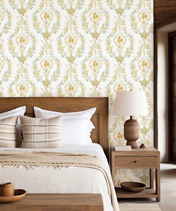 An elegant addition to any room in your home, this floral damask wallpaper brings an element of depth to your walls. Featuring a beautiful colour with a damask design, it is perfect for a feature wall or covering an entire room.Collection: CasablancaPattern Number: 71046-1Roll Size: 1.06 mtr x 5.2 mtr = 59 Sq.Ft.MRP/ Roll: ₹ 4000/RollFloralDiscover a huge range of floral wallpaper designs at Excel and give your home a botanical makeover. If you’re after a vintage, classic or contemporary theme, our floral wallpaper patterns are versatile and will work just about anywhere – whether it’s your living room or the bedroom.Item DetailsUsage for: Living room, Bedroom, OfficePlease note : Not suitable for damp, dirty & rough surfacesPackage Contents : Excel wallpaper rolls is 10 mtrs x 53 cm = 5.3 Sq. mt. or 57 Sqft, Average utilization of each roll is 50 sqftInstructions: Spongeable, easy to remove, colorfast and fire resistant.It is not Self Adhesive wallpaper, we do not provide glue with wallpaper.Excel wallpapers are made of a premium, high quality and durable materials and are safe for walls and will last for years without fading.