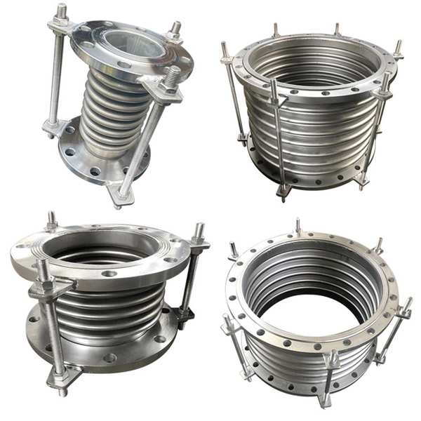 Corrugated circular metal bellows