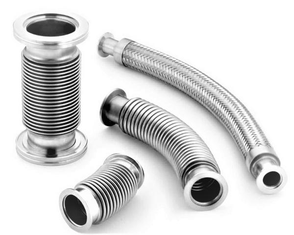 Excel Bellows in Vadodara specializes in the manufacturing of Vacuum Bellows, designed specifically to operate under vacuum conditions. These bellows are essential for applications that require the containment of gases or liquids in a vacuum environment while accommodating movements due to thermal expansion and mechanical stress.Key Features of Vacuum Bellows by Excel Bellows:Design:Vacuum bellows are engineered to maintain structural integrity under negative pressure conditions.They typically feature a flexible bellows structure that allows for axial, lateral, or angular movements while preventing collapse under vacuum pressure.Material Selection:Manufactured from high-quality materials such as stainless steel, Inconel, or other specialized alloys that provide excellent strength and corrosion resistance.Material selection is critical to ensure that the bellows can withstand the rigors of vacuum applications and maintain a leak-proof seal.Applications:Vacuum bellows are commonly used in various industries, including:Semiconductor ManufacturingPharmaceuticalsChemical ProcessingVacuum FurnacesPumping SystemsSuitable for applications where maintaining a vacuum is essential for operational efficiency and product quality.Performance Capabilities:Designed to handle high vacuum and low-pressure environments, ensuring reliable performance even in challenging conditions.Provides a leak-proof seal to prevent gas or fluid escape, critical for maintaining vacuum integrity.Customization Options:Excel Bellows offers customization for vacuum bellows to meet specific client requirements, including variations in dimensions, pressure ratings, and movement capabilities.Custom designs can be developed based on the unique operational parameters of the vacuum system.Durability:Built for long-term use, vacuum bellows are resistant to wear and fatigue, making them suitable for continuous operation.Their robust construction helps protect against structural damage from thermal expansion and mechanical stresses.Quality Assurance:Excel Bellows adheres to stringent quality control processes to ensure that all vacuum bellows meet international standards for performance, safety, and durability.Each product undergoes comprehensive testing to verify reliability and functionality in vacuum applications.Technical Support:The engineering team provides ongoing technical support, assisting clients with installation, maintenance, and troubleshooting to ensure optimal performance of the vacuum bellows.