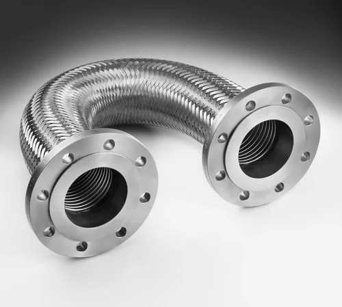 Excel Bellows in Vadodara specializes in the manufacturing of Stainless Steel Corrugated Hoses, designed to provide flexibility, durability, and resistance to high temperatures and pressures. These hoses are essential for various industrial applications where effective fluid transfer and movement accommodation are required.Key Features of Stainless Steel Corrugated Hoses by Excel Bellows:Construction:Stainless steel corrugated hoses feature a corrugated design that allows for significant flexibility and movement while maintaining a strong structure.The construction typically includes an inner core made of stainless steel, providing a robust barrier against pressures and thermal stresses.Material Selection:Made from high-quality stainless steel, these hoses offer excellent corrosion resistance, making them suitable for use in harsh environments and with aggressive fluids.The choice of stainless steel ensures durability and reliability in a variety of applications.Applications:Stainless steel corrugated hoses are widely used in industries such as:Chemical ProcessingOil and GasFood and BeveragePharmaceuticalsPower GenerationThey are suitable for transferring gases and liquids, especially in applications requiring high purity and cleanliness.Performance Capabilities:Designed to handle high pressures and temperatures, ensuring reliable performance even in demanding conditions.Provides a leak-proof seal, which is critical for maintaining safety and efficiency in fluid transfer operations.Customization Options:Excel Bellows offers customization for stainless steel corrugated hoses to meet specific client requirements, including variations in length, diameter, pressure ratings, and end fittings.Custom designs can be tailored to meet the unique operational parameters of each application.Durability:Built for long-term use, these hoses are resistant to wear, fatigue, and thermal degradation, making them suitable for continuous operation.Their robust construction helps protect against structural damage from thermal expansion and mechanical stresses.Quality Assurance:Excel Bellows adheres to strict quality control processes to ensure that all stainless steel corrugated hoses meet international standards for performance, safety, and durability.Each product undergoes thorough testing to verify reliability and functionality in real-world applications.Technical Support:The engineering team provides ongoing technical support, assisting clients with installation, maintenance, and troubleshooting to ensure optimal performance of the stainless steel corrugated hoses.