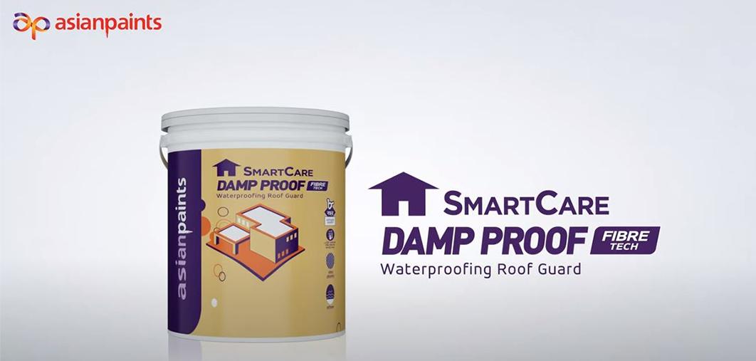 Asian Paints Smartcare Damp Proof PaintBrand Asian PaintsPackaging Size 20 LFinish High SheenColor WhiteForm Of Paint LiquidPaint Base Type Water Based PaintApplication Method BrushPackaging Type BucketAsian Paints Smartcare Damp Proof Paint