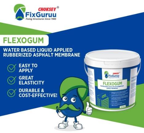 Waterproofing Coating Choksey Color Membrane EzeeForm of ChemicalLiquidBrandChokseyUsage/ApplicationWaterproofingPackaging Size25 KgCategoryWaterproofing CoatingColorMilky WhitePurity98%Materialacrylic waterproofing coatingsShelf Life24 monthMinimum Order Quantity25 Kgsingal component acrylic rainforcement waterproofing coatingWe are offering for ACRYLIC  waterproofing coating  of residencial , Industrial and commercial custumers  in all over Maharashtra application terrace waterproofing 