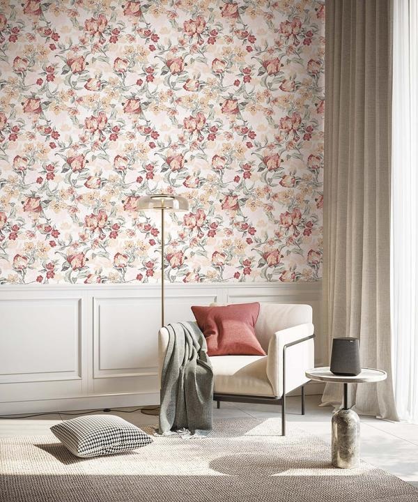 An elegant addition to any room in your home, this floral damask wallpaper brings an element of depth to your walls. Featuring a beautiful colour with a damask design, it is perfect for a feature wall or covering an entire room.Collection: CasablancaFloralDiscover a huge range of floral wallpaper designs at Excel and give your home a botanical makeover. If you’re after a vintage, classic or contemporary theme, our floral wallpaper patterns are versatile and will work just about anywhere – whether it’s your living room or the bedroom.Item DetailsUsage for: Living room, Bedroom, OfficePlease note : Not suitable for damp, dirty & rough surfacesPackage Contents : Excel wallpaper rolls is 10 mtrs x 53 cm = 5.3 Sq. mt. or 57 Sqft, Average utilization of each roll is 50 sqftInstructions: Spongeable, easy to remove, colorfast and fire resistant.