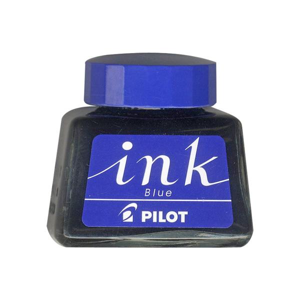The Pilot Ink Bottle is created by Pilot Japanese company. The Pilot Fountain Pen Inks are smooth and lubricated. They give you rich and subtle color aesthetic as you write. Elegant glass bottle with wide base and tight-sealing screw-top. High quality Pilot fountain pen ink. Available in 4 different colors which is Black, Blue, Red and Blue Black. Pilot is a global Japanese brand known for innovation and quality writing instruments. Pilot has always manufactured its own inks, and they are renowned throughout the world because of their superior quality and the spectrum of stunning colors. Each ink name derives from the expressions of beautiful Japanese natural landscapes and plants, all of which contribute to the depth of each individual hue.Pilot is a global Japanese brand known for innovation and quality writing instruments. Pilot has always manufactured its own inks, and they are renowned throughout the world because of their superior quality and the spectrum of stunning colours. Each ink name derives from the expressions of beautiful Japanese natural landscapes and plants, all of which contribute to the depth of each individual hue.30 ml jar of pilot fountain pen inkInk color: BlueAvailable in blue and black