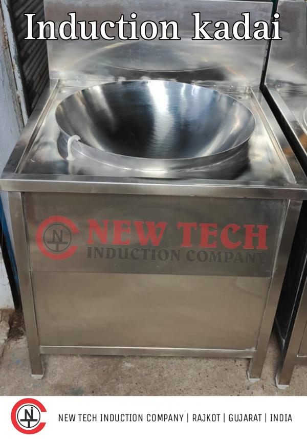 Introducing the 30 inch commercial Induction Kadai Fryer by New Tech Induction Company from Rajkot, Gujarat, India. This innovative fryer is perfect for restaurants, caterers, and food trucks looking to increase efficiency in their kitchen operations. With a generous 30 liter capacity, you can fry up large batches of your favorite dishes with ease. The induction technology ensures fast and even heating, allowing you to cook food quickly and precisely. Say goodbye to the uneven cooking and hot spots you get with traditional gas fryers.The sleek and modern design of this induction kadai fryer will add a touch of sophistication to any kitchen. Its durable construction ensures it will stand up to the demands of a busy commercial kitchen. Plus, the induction technology is energy-efficient, saving you money on your utility bills.Upgrade your kitchen with the 30 inch commercial Induction Kadai Fryer from New Tech Induction Company and experience the difference that quality and innovation can make in your cooking. Order yours today and take your kitchen to the next level.