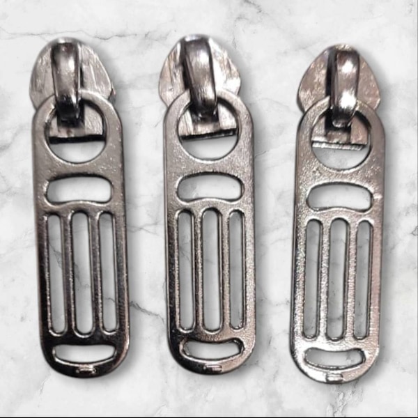High quality fancy slider with 5 years guaranteed.A zipper consists of two strips of material with metal or plastic teeth along the edges and with a sliding piece that draws the teeth into interlocking position when moved in one direction and separates them again when moved in the opposite direction.With very long years of experience in this realm, we are engaged in proffering world class array of Montana Zipper Slider. They are handy and available in many size options. Features:Sturdy and durableResistant to breakageCan withstand high impactMetal finishedMany sizes availablePerfect finishFrom our new collection, we are offering our clients an astonishing collection of zippers,brass zippers ,etc. The optimum quality raw material is procured from the reliable vendors of the market to manufacture these zippers in adherence with set industry standards and norms. We offer these zippers in various designs, shapes, sizes and colors to meet the variegated requirements of our respected customers. Our products are widely demanded for high strength and durability.