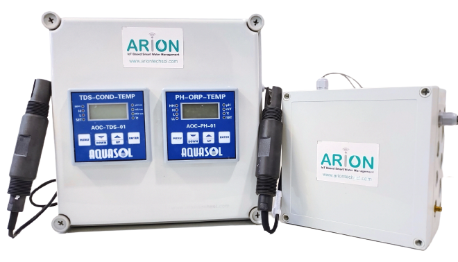 Arion Smart pH & TDS Monitoring enables the live* monitoring of pH & TDS values remotely on desktop / laptop / android & iOS mobile app.