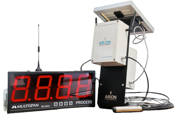 Arion Smart Water Level Monitoring is  an IoT based wireless device that provides live* data of water levels in ESR / GSR / Sumps (in liters & percentage) at desired frequency of time to effectively monitor the water levels for timely action. Available data on desktop / laptop / android & iOS mobile app.